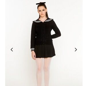 Lecole des femmes sailor cardigan
